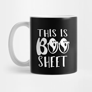 This Is Boo Sheet - Halloween Boo Boo Sheet Ghost Costume Mug